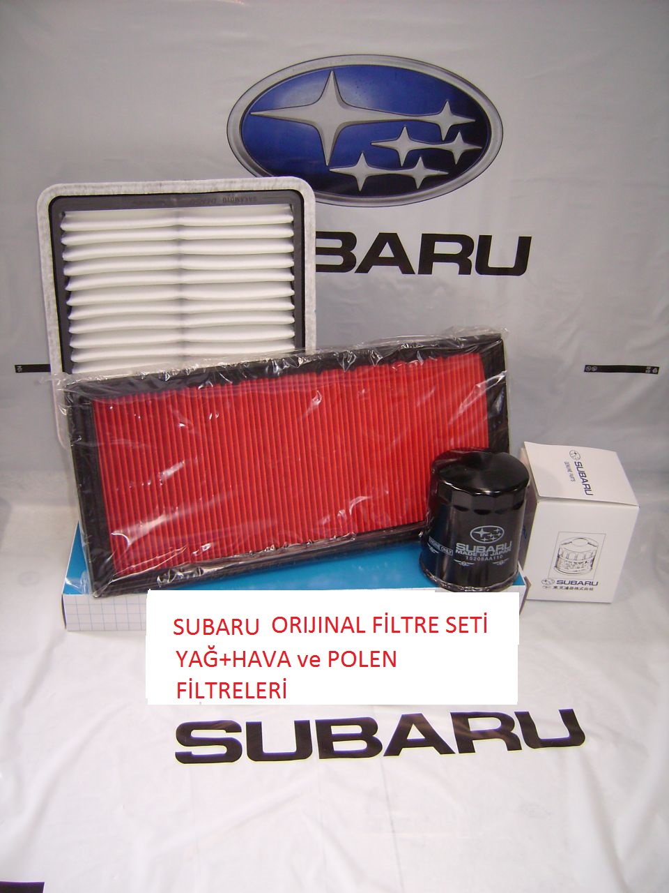 FORESTER 2.0X-ORIJINAL MOTOR BAKIM SETİ (POLEN FİLTRE HEDİYELİ)2006-2008