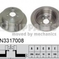 IMPREZA 1.5R-2.0R ARKA FREN DİSK TAKIMI 2008-2011